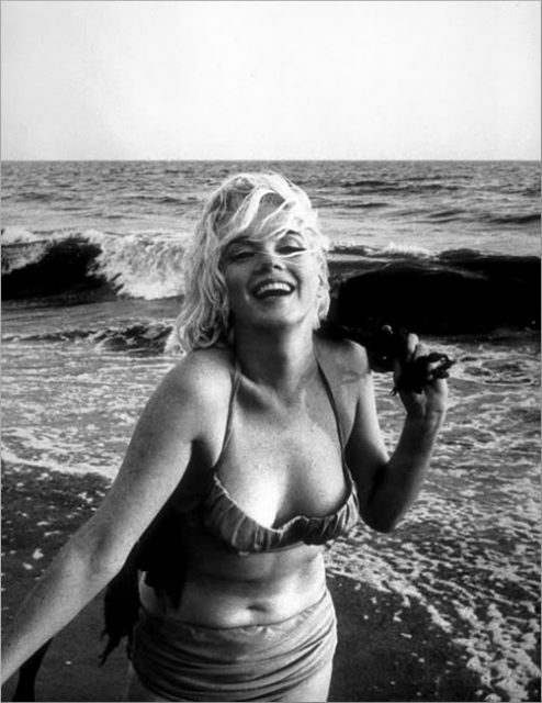 Marilyn Monroe in 1962.