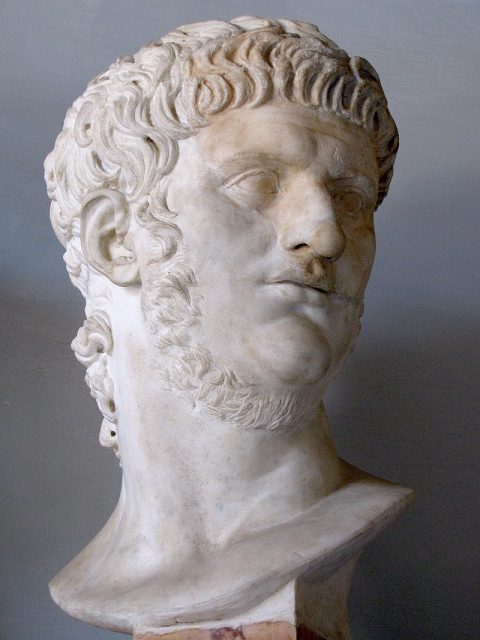 Bust of Nero at the Capitoline Museum, Rome. Photo by cjh1452000 CC BY-SA 3.0