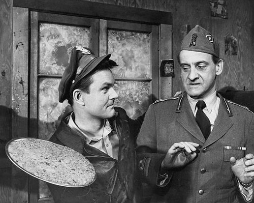 The test to see if a sitcom could survive without a laugh track was performed on the pilot episode of Hogan’s Heroes.