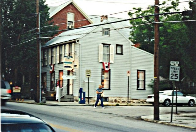 The birthplace of Jennie Wade on Breckenridge Street, Gettysburg, Pennsylvania.