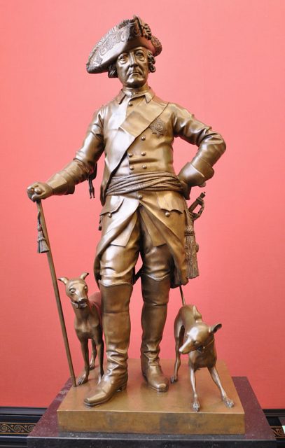 Bronze statue of Frederick II