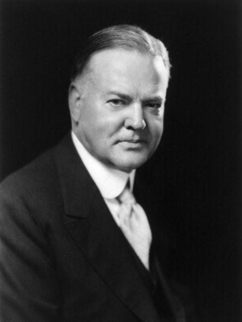 President Herbert Hoover portrait