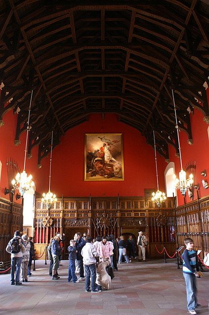 The Great Hall, Edinburgh Castle Restored to former glory, although it has been used as barracks on more than one occasion in its history. Photo by Mike Pennington CC BY-SA 2.0