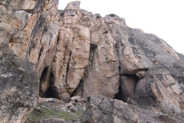 Entrance to the Areni-1 cave in southern Armenia. The cave is the location of the world’s oldest known winery and where the world’s oldest known leather shoe has been found. Photo by Serouj CC BY 3.0