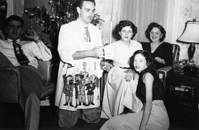 Christmas Party in 1950s