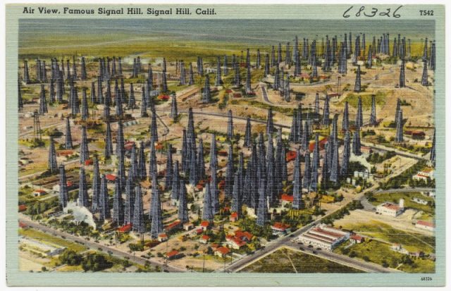 Air View, Signal Hill, California. Photo by Boston Public Library CC By 2.0