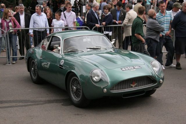 Aston Martin DB4GT Zagato at the Goodwood Festival of Speed. Photo by Brian Snelson CC BY 2.0