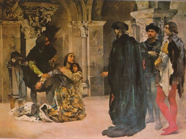 Murder of Inês de Castro. Painting by Columbano Bordalo Pinheiro, c. 1901/04.