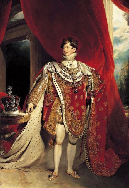 King George IV of England