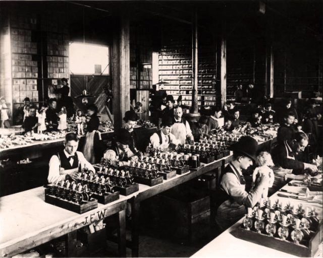 Manufacture of the talking dolls