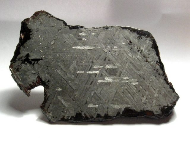 Meteoric iron was used by humans before smelting of iron ores was invented. Photo by H. Raab CC BY-SA 3.0