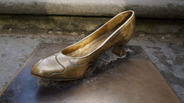 Cinderella shoe.