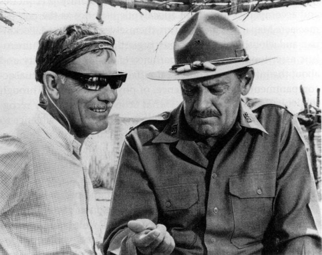 Peckinpah’s conception of Pike Bishop was strongly influenced by actor William Holden.