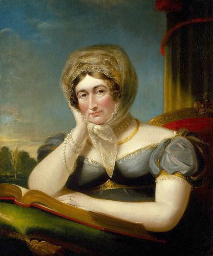 Portrait of Caroline of Brunswick by James Lonsdale, 1820.