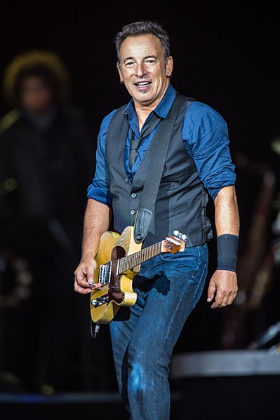 Bruce Springsteen – Roskilde Festival 2012. Photo by Bill Ebbesen CC BY SA 3.0