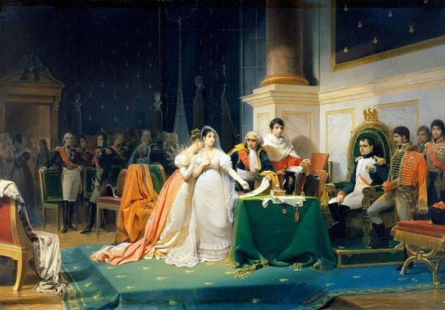 Joséphine, first wife of Napoleon, obtained the civil dissolution of her marriage under the Napoleonic Code of 1804.
