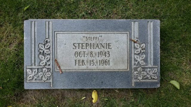 Grave of Stephanie Westerfeld. Photo by Mutter Erde CC BY SA 3.0