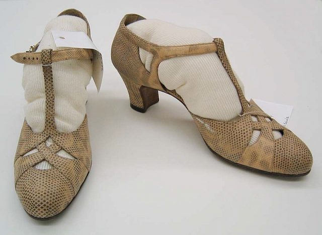 1920s French shoes