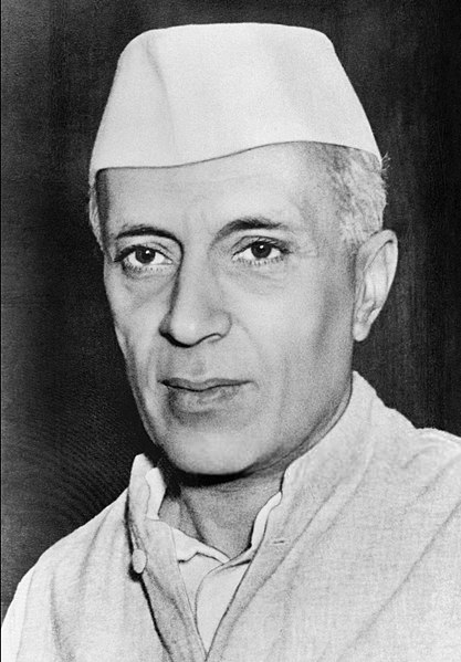 Jawaharlal Nehru, India’s First Prime Minister.
