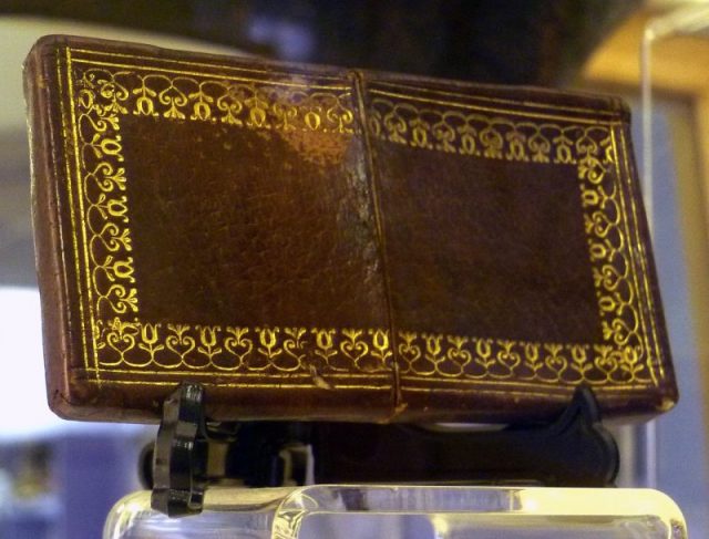 Calling-card case made of Burke’s skin. Photo by Kim Traynor CC BY-SA 3.0