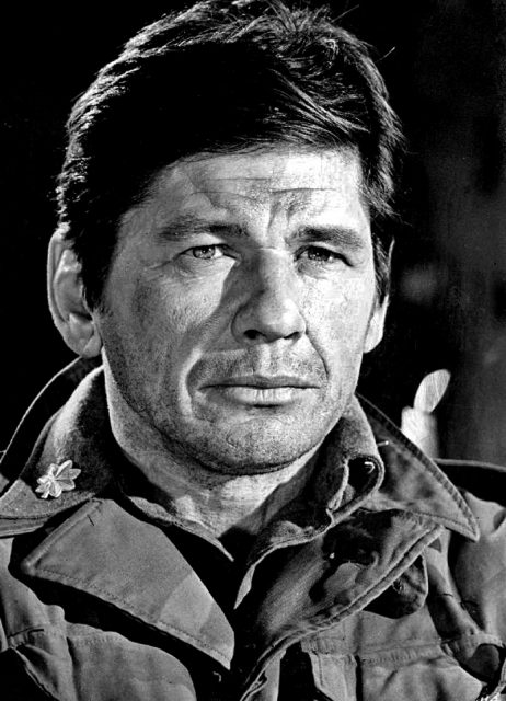 Publicity photo of Charles Bronson.