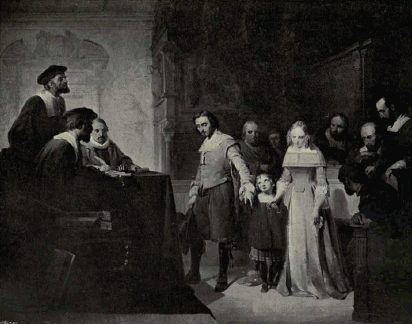 Dutch Painting in the 19th century – The Divorce by Van de Laar.