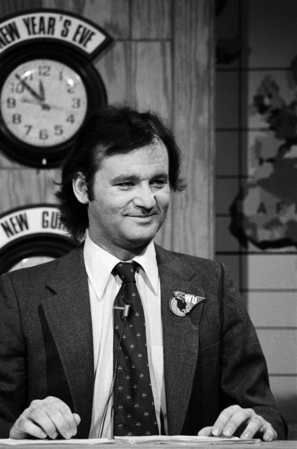 Saturday Night Live Episode 10 — Pictured: Bill Murray as anchor during ‘Weekend Update’ on January 27, 1979. Photo by: Alan Singer/NBC/NBCU Photo Bank