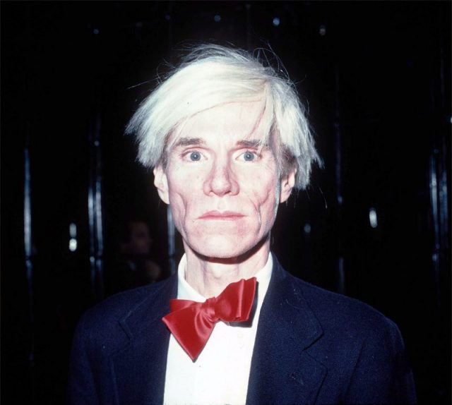 Andy Warhol at Studio 54.