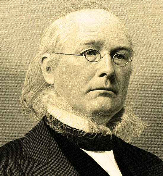 Horace Greeley (1811 – 1872).