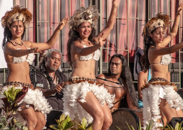 Rapa Nui Dancers, Easter Island.