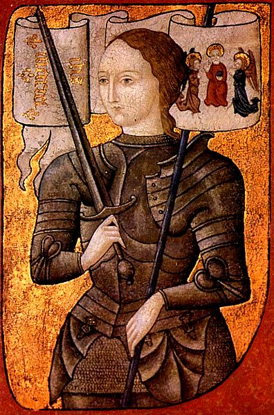 Joan of Arc miniature