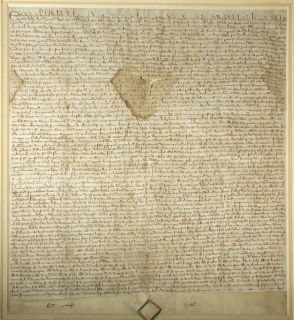 Magna Carta (1297 version).