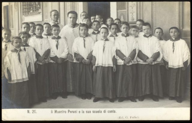 Sistine chapel choir.