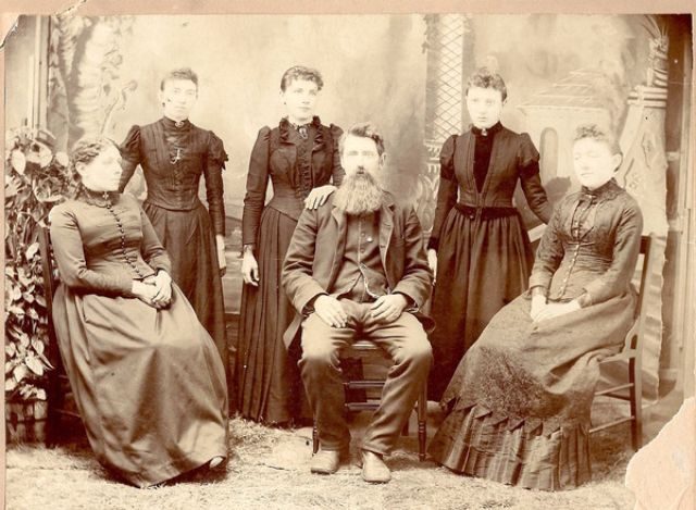 The Ingalls Family in 1891.