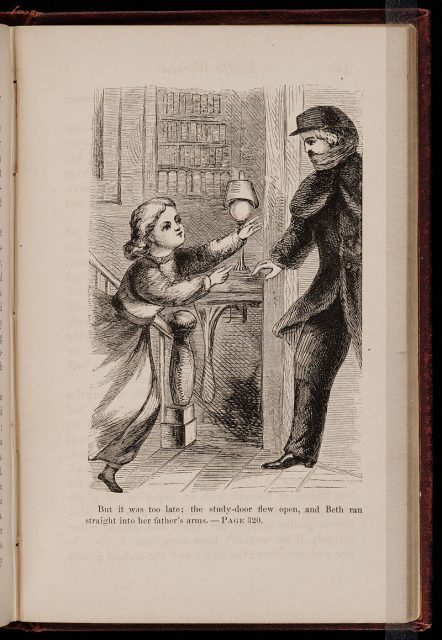 Elizabeth Alcott was fictionalized as Beth March in Little Women (1868).