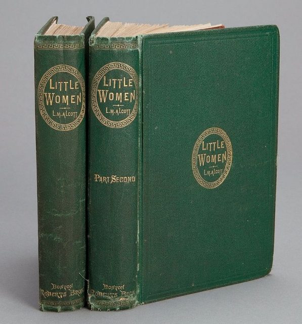 Both volumes of Little Women