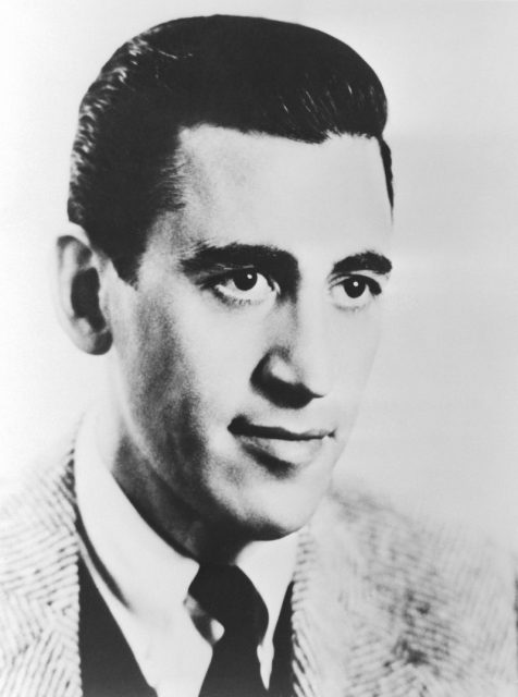 Author J.D. Salinger, best known for Catcher in the Rye.