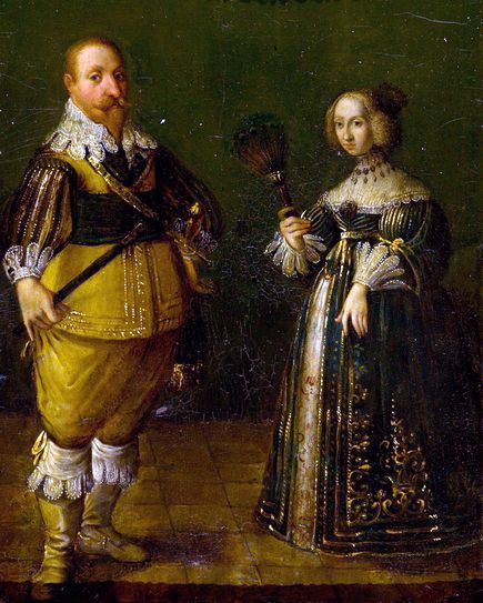 Gustavus Adolphus and Maria Eleonora