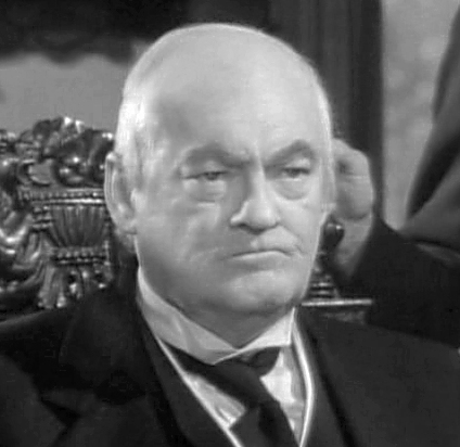 Lionel Barrymore as Mr. Potter in It’s a Wonderful Life (1946).