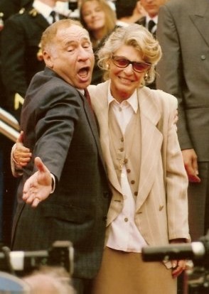 Mel Brooks and Anne Bancroft at the Cannes Film Festival. Photo by Georges Biard CC BY-SA 3.0