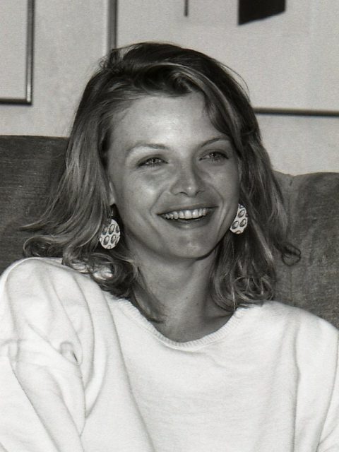 Michelle Pfeiffer was an unknown actress when she appeared in Scarface, and both star Al Pacino and director Brian De Palma initially argued against her casting. Photo by Towpilot CC BY-SA 3.0