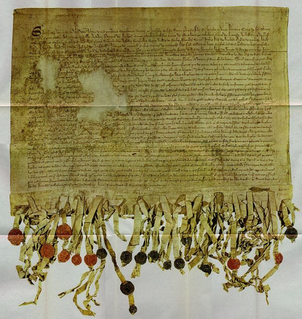 The ‘Tyninghame’ copy of the Declaration of Arbroath.