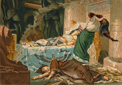 The Death of Cleopatra by Juan Luna, 1881.