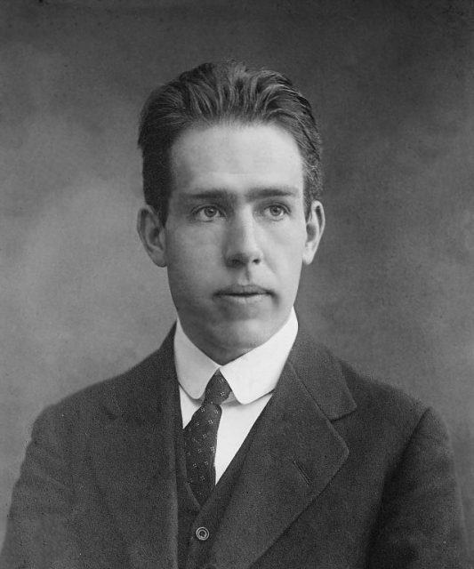 Bohr as a young man.