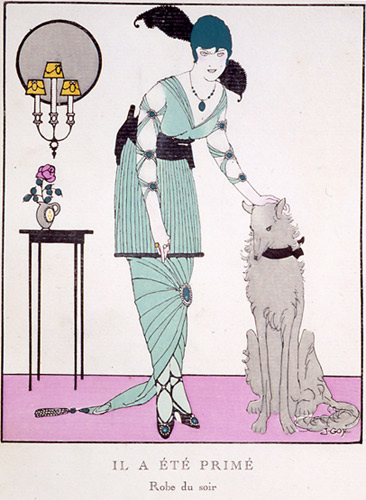 Gazette du Bon Ton fashion plate, 1914.