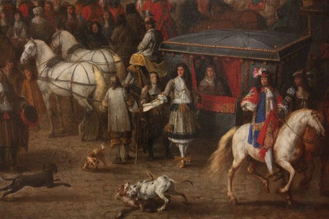 Louis XIV by Adam Frans van der Meulen