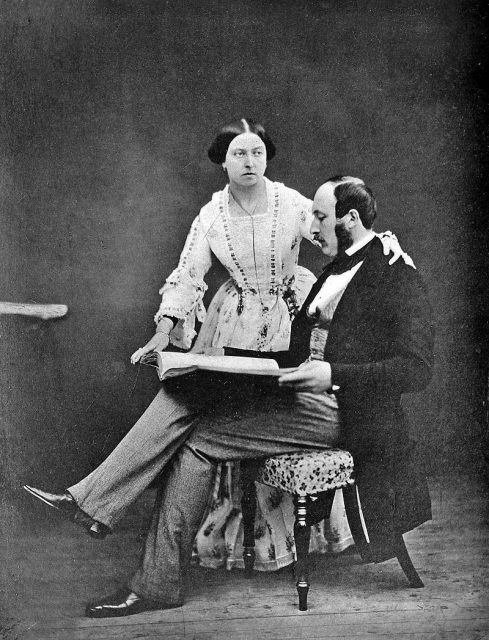 Queen Victoria and Prince Albert, 1854