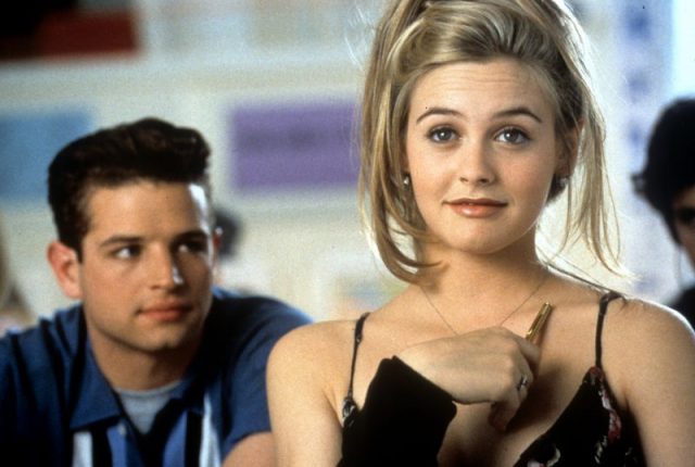 Justin Walker and Alicia Silverstone in a scene from the film ‘Clueless’, 1995. Photo by Paramount Pictures/Getty Images