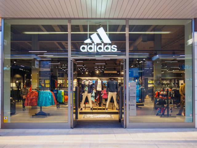 Adidas storefront