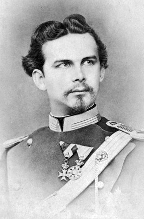 Photograph of King Ludwig II of Bavaria